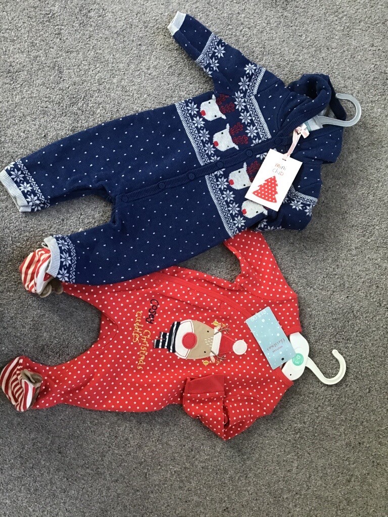 boots baby christmas clothes